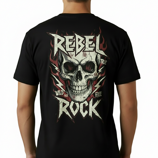 Rebel Rock Skull