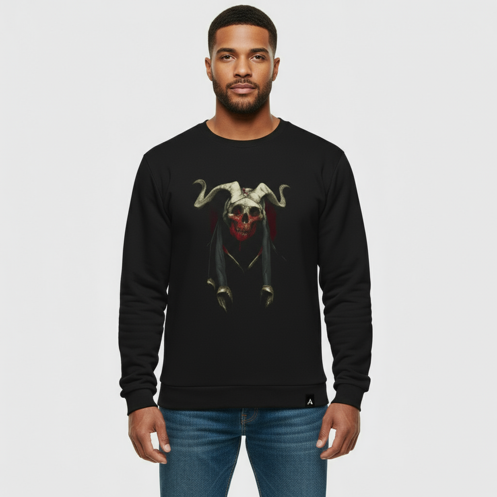 Demon Skull Sweatshirt