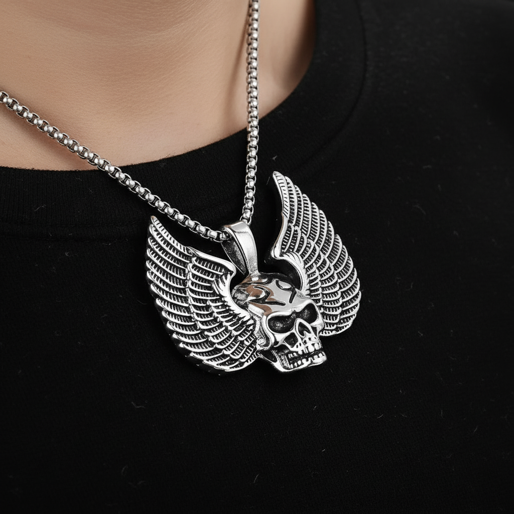 Winged Skull