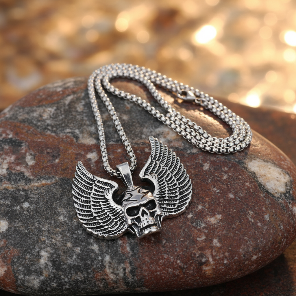 Winged Skull