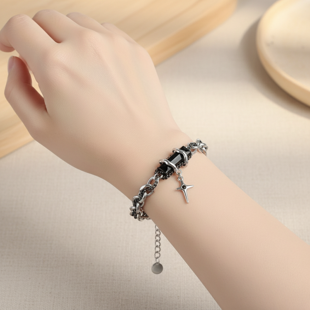 Black Charm Chain