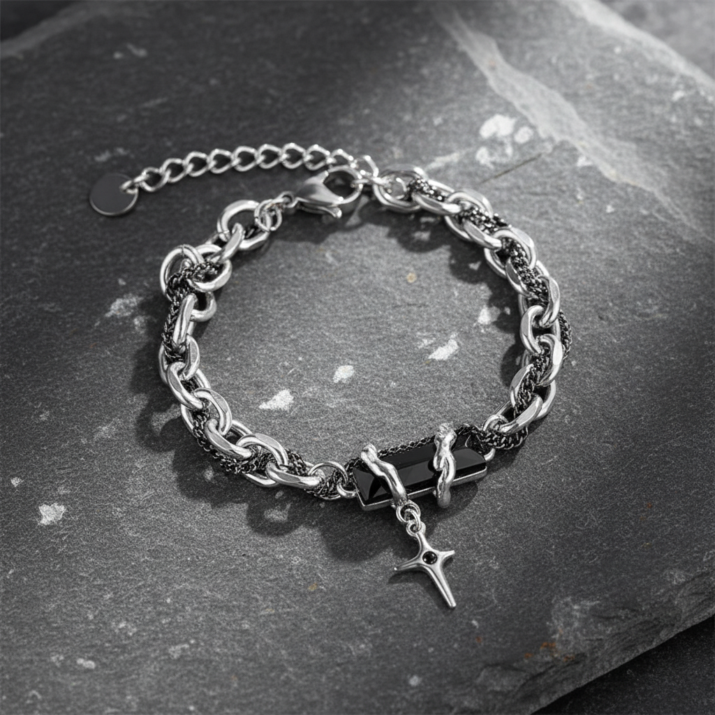 Black Charm Chain