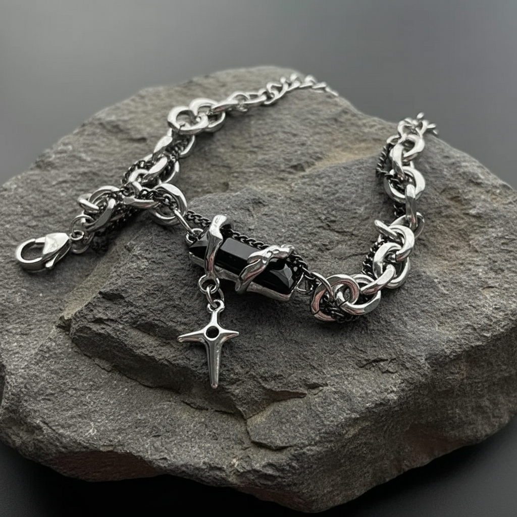 Black Charm Chain