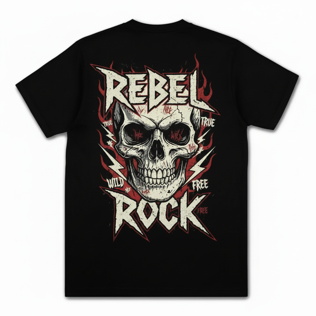 Rebel Rock Skull