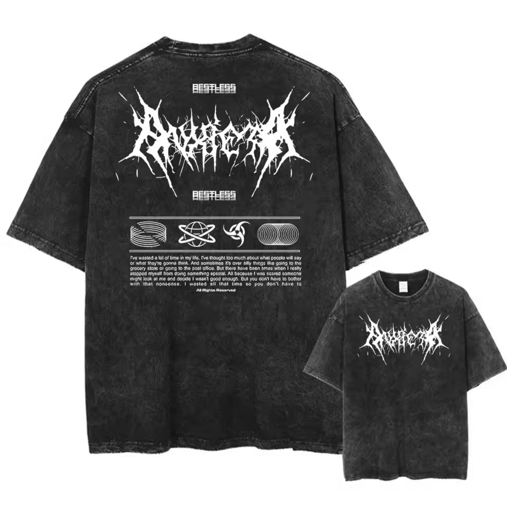 Restless Oversize Washed Tee